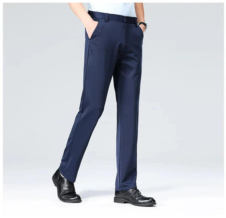 COMPRE 2  LEVE 3 |  Calça Social Clássica Alfaiataria + Cinto de Brinde