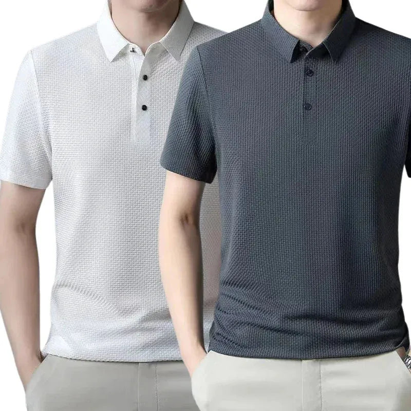 [PAGUE 1 LEVE 2] - Camisa Polo Ultra Fresh Seda Gelo