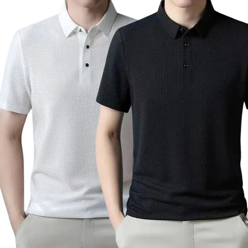 [PAGUE 1 LEVE 2] - Camisa Polo Ultra Fresh Seda Gelo