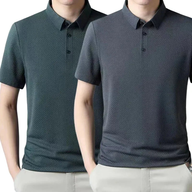 [PAGUE 1 LEVE 2] - Camisa Polo Ultra Fresh Seda Gelo
