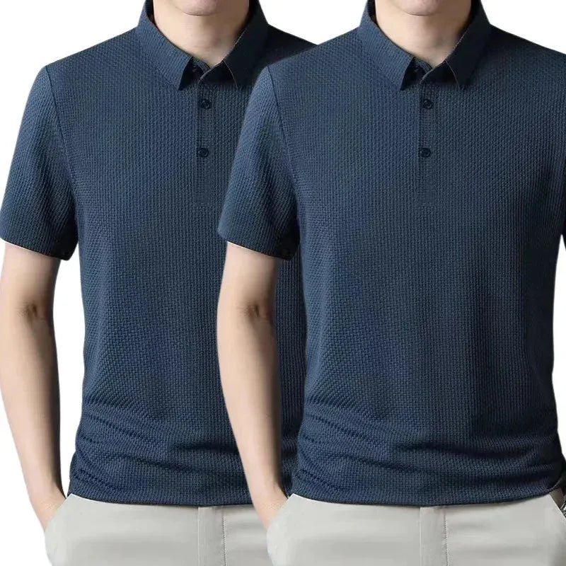 [PAGUE 1 LEVE 2] - Camisa Polo Ultra Fresh Seda Gelo