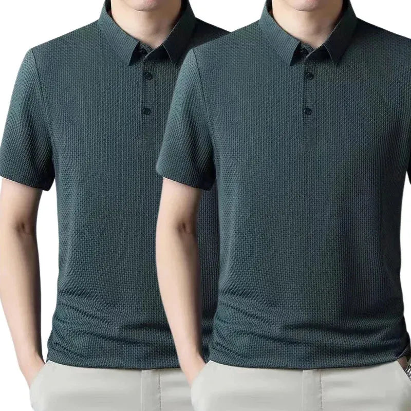 [PAGUE 1 LEVE 2] - Camisa Polo Ultra Fresh Seda Gelo