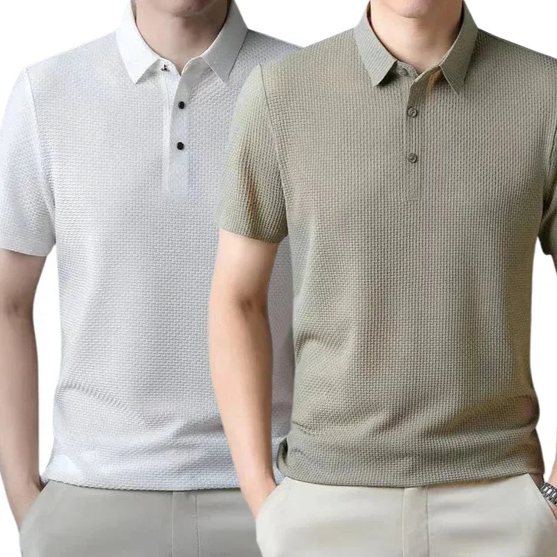 [PAGUE 1 LEVE 2] - Camisa Polo Ultra Fresh Seda Gelo