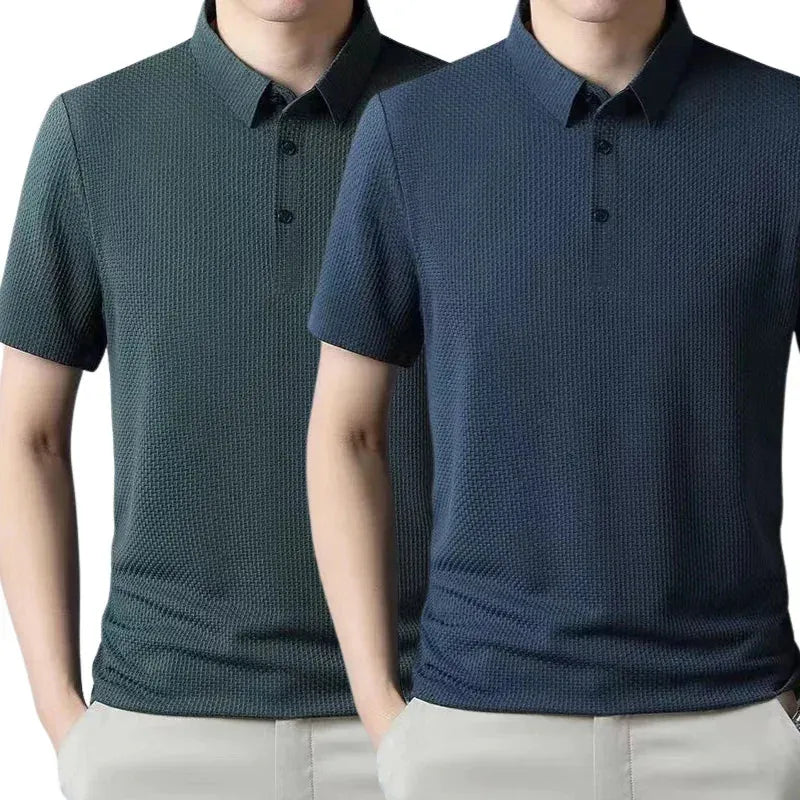 [PAGUE 1 LEVE 2] - Camisa Polo Ultra Fresh Seda Gelo