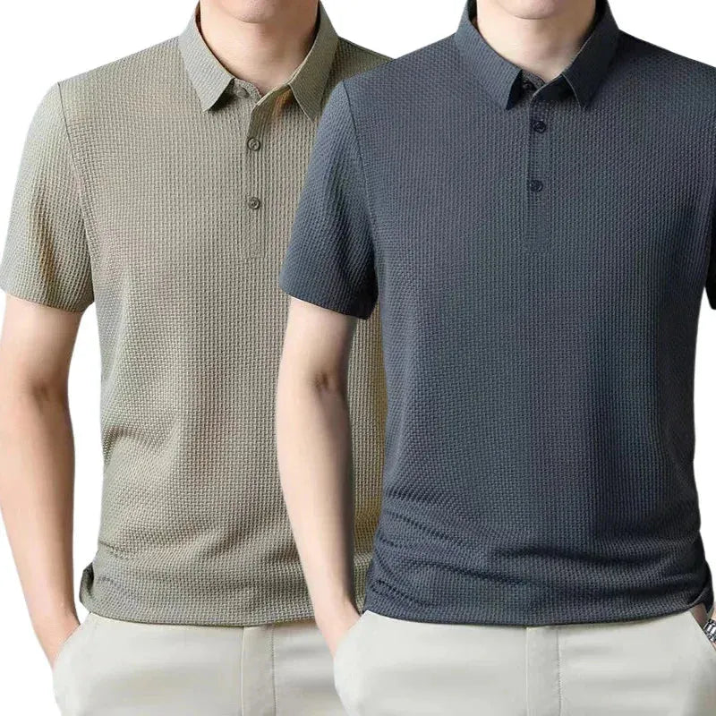 [PAGUE 1 LEVE 2] - Camisa Polo Ultra Fresh Seda Gelo