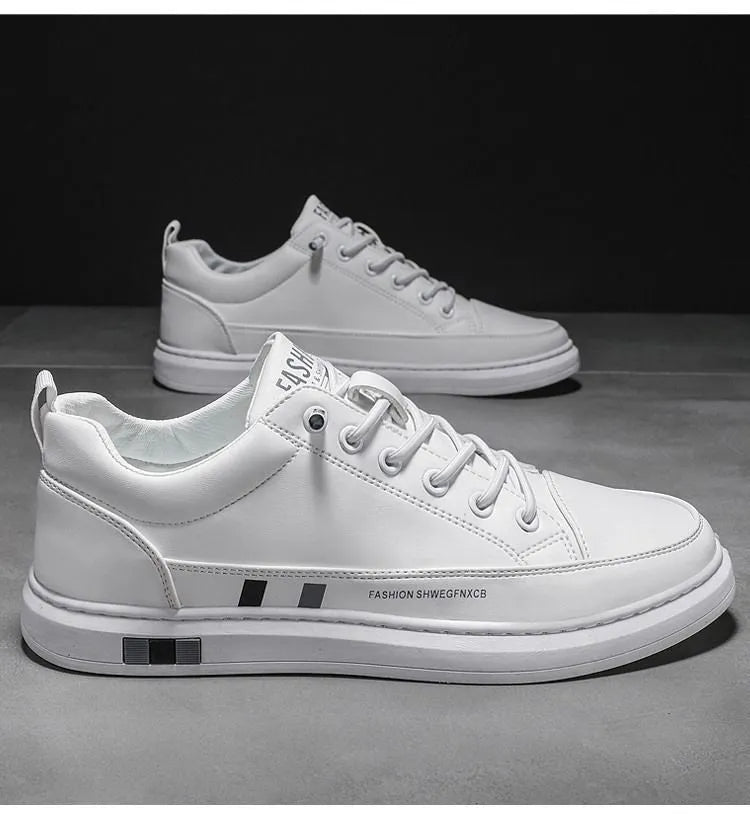 Tênis Casual de Couro Flur